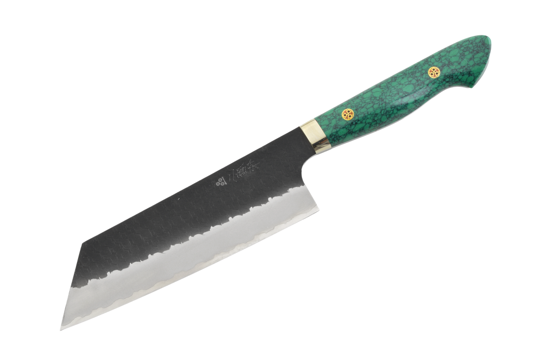 Nigara Hamono SG2 Western Turquoise Bunka 180mm
