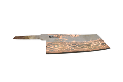Copper Damascus 52100 S-Grind Tall-Bunka 180mm (Blade Only)