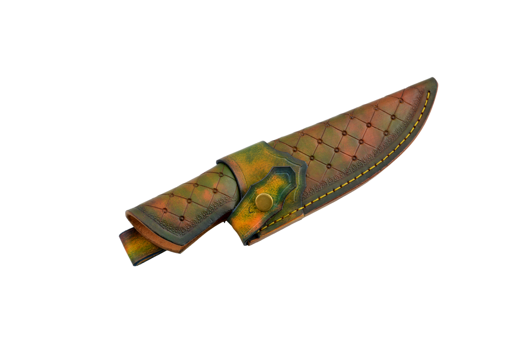 Custom Cu-Mai 52100 Stabilized Wood-3 Hunting Knife 160mm