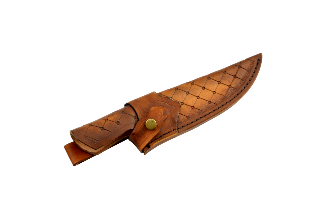 Custom Cu-Mai 52100 Stabilized Wood-4 Hunting Knife 160mm