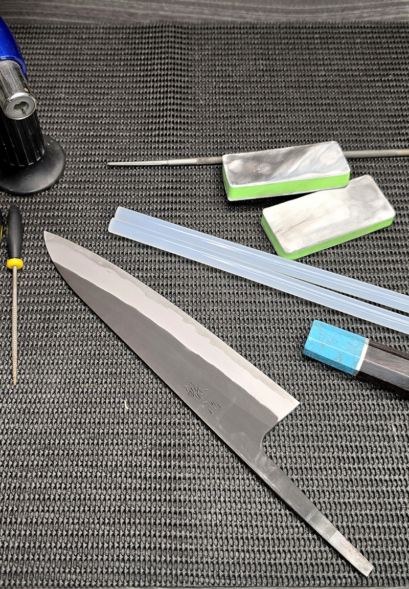 Custom Design - Japanese Carbon Steel Gyuto Knife