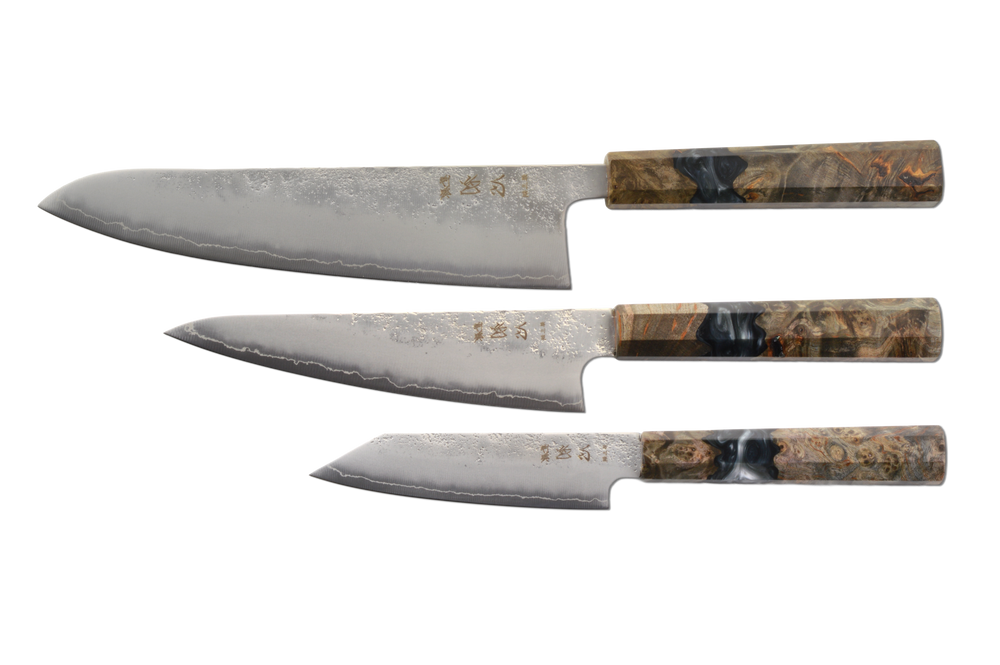 Ginrei Silver3 Nashiji Birch & Epoxy Starter Pack