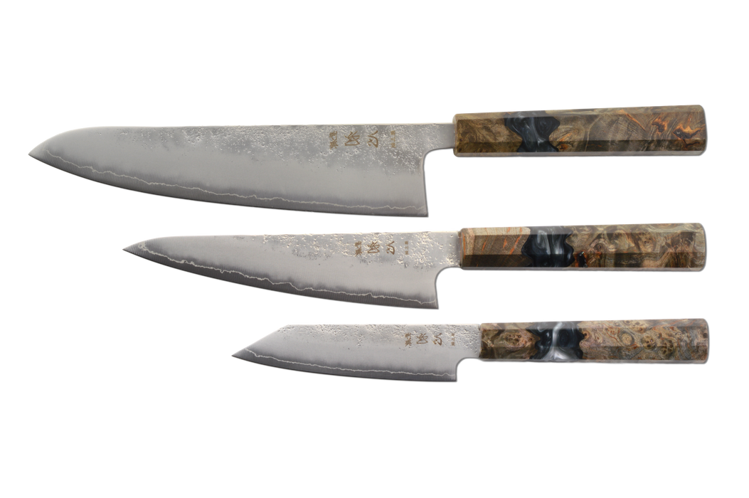 Ginrei Silver3 Nashiji Birch & Epoxy Starter Pack