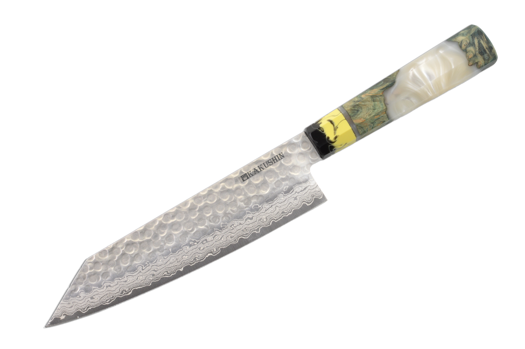 Hanmā Custom Amboyna Forest Bunka 180mm