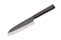 Hatsukokoro Blue 2 Ebony Kurouchi Santoku 180mm