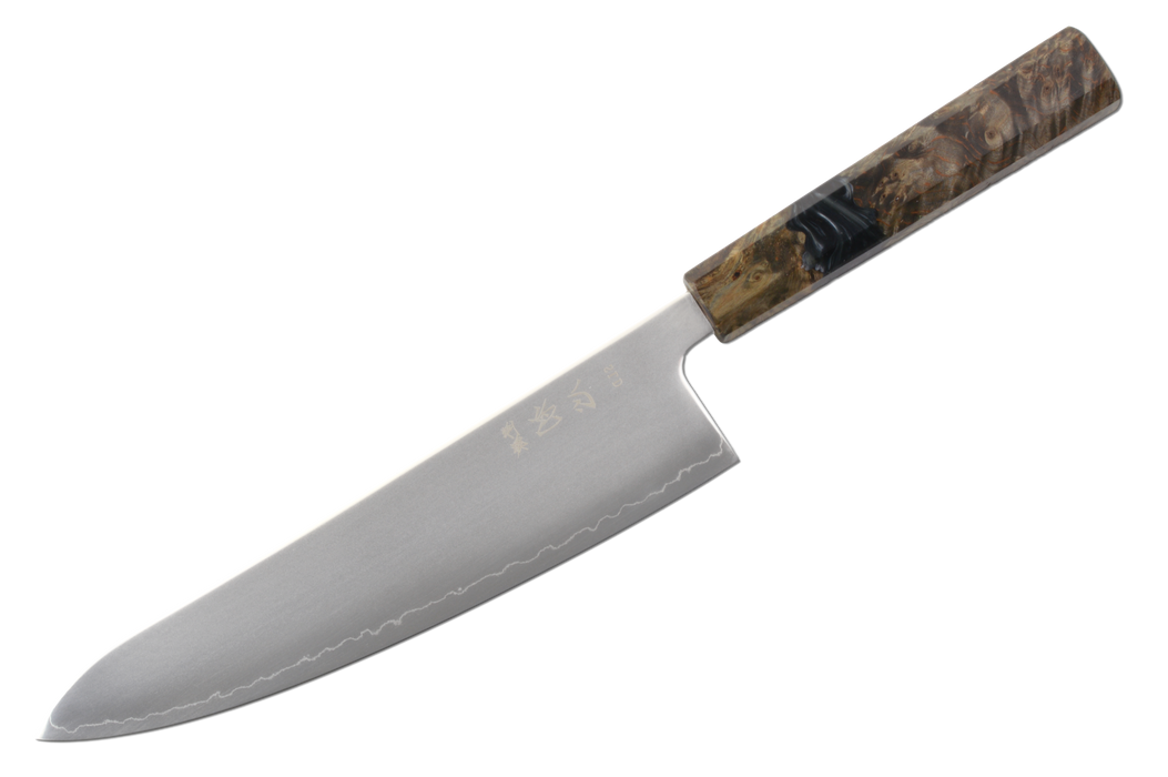 Hatsukokoro Hikari SLD Birch & Epoxy Gyuto 210mm