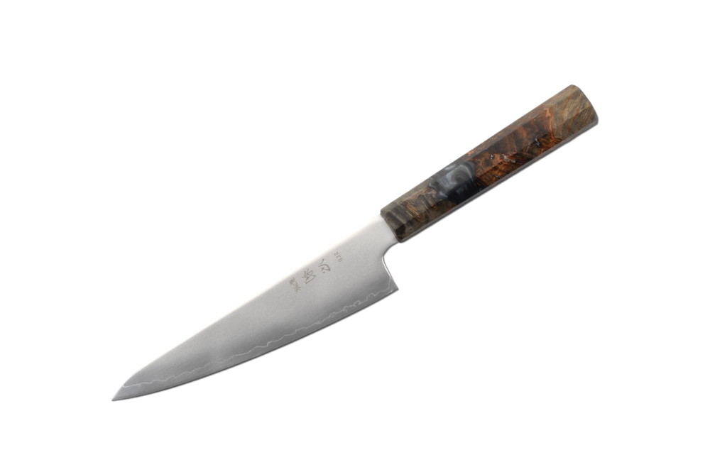 Hatsukokoro Hikari SLD Birch & Epoxy Ko-Santoku 150mm