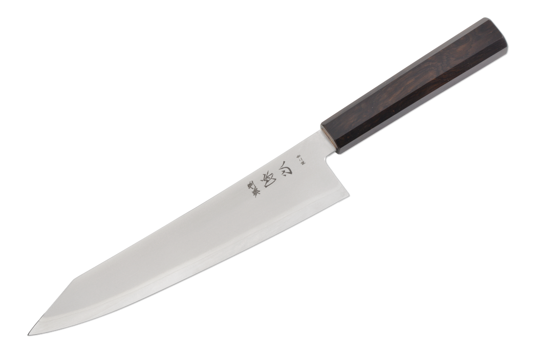 Hatsukokoro Kaijin Blue 2 Kiritsuke en ébène 210mm