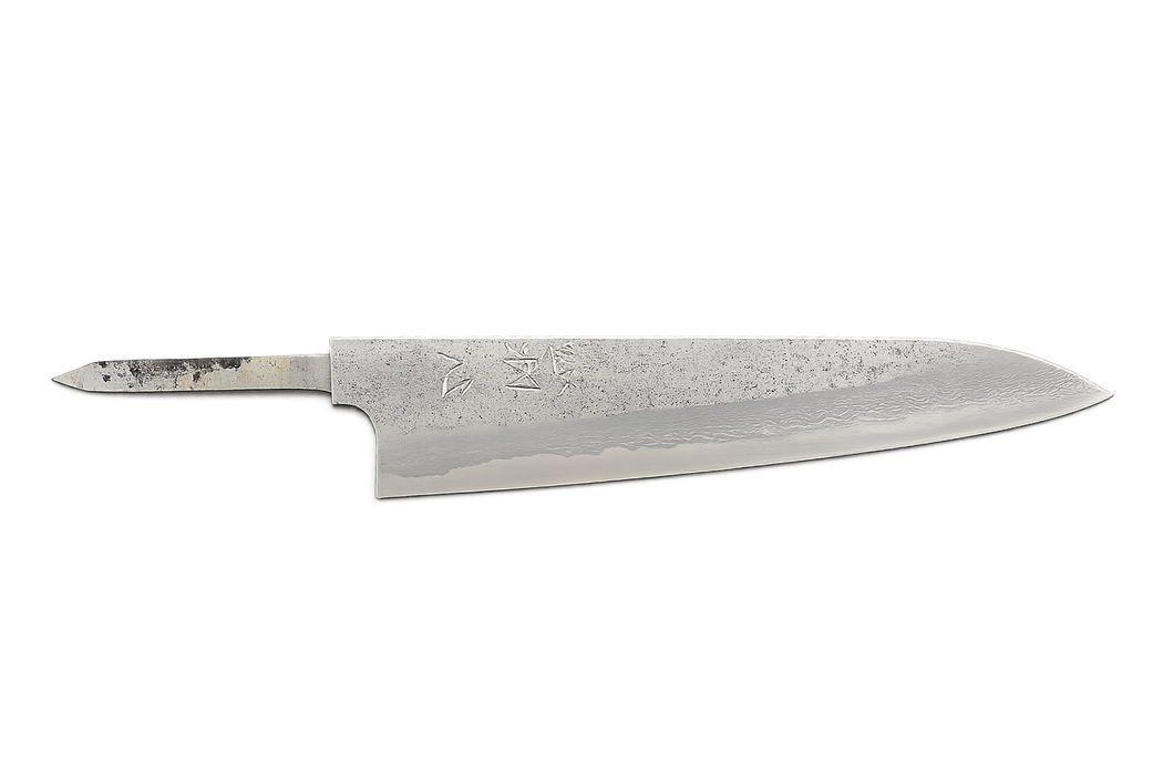 Hatsukokoro Ryusui AO2 Damascus Gyuto 240mm (Blade Only)