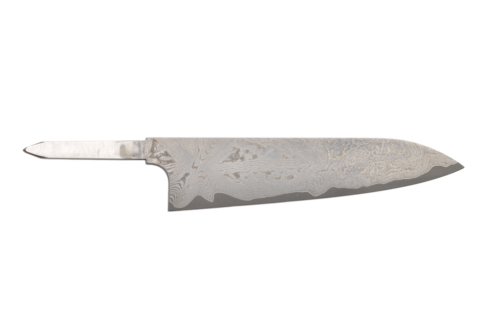 Hatsukokoro VG-XEOS Kurozome Damascus Gyuto 210mm (Blade Only)