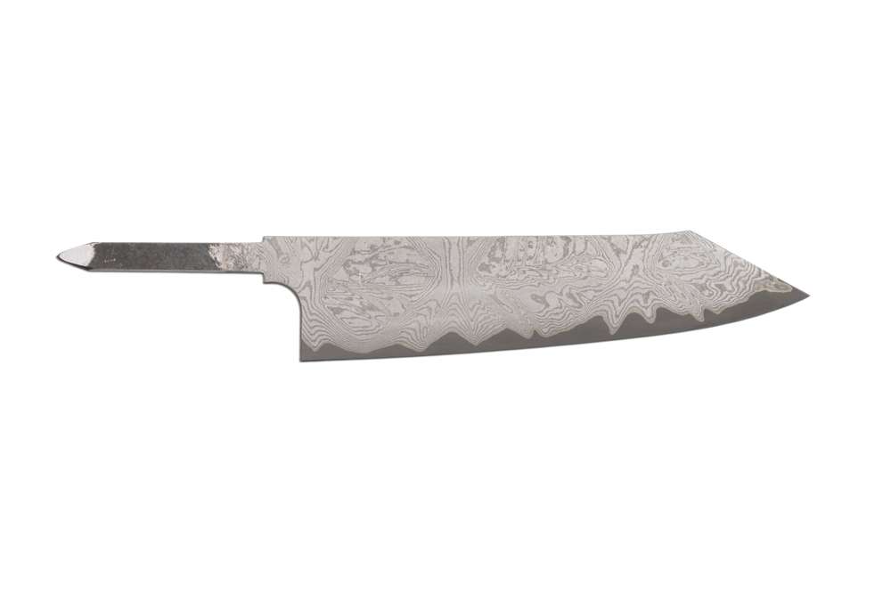 Hatsukokoro VG-XEOS Kurozome Damascus Kiritsuke 210mm (Blade Only)