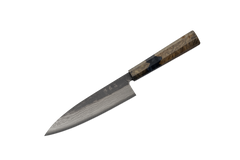 Kumokage AO2 Damascus Epoxy Birch Petty 150mm