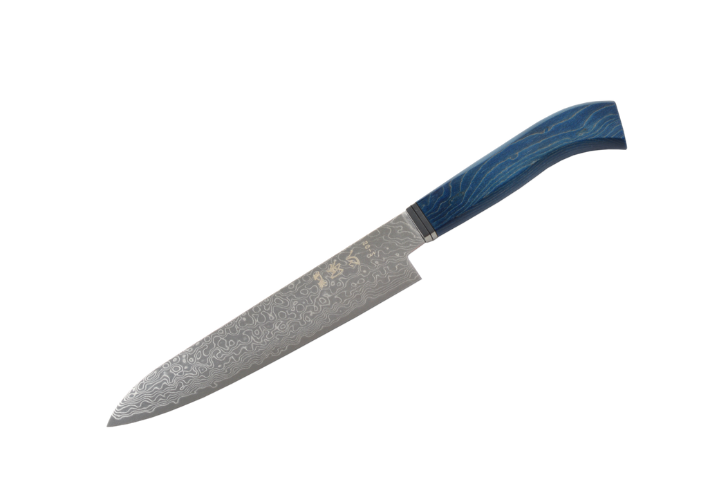 Ryuhyo Migaki R2/SG2 Damascus Western Wa-BMK 3-Pcs Knife Set