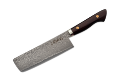 Shigeki Tanaka SG2 Black Damascus Ironwood Nakiri 165mm