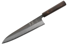 Shinkiro (Takahiro Nihei) AOS Damascus Kurouchi Ebony Gyuto 240mm