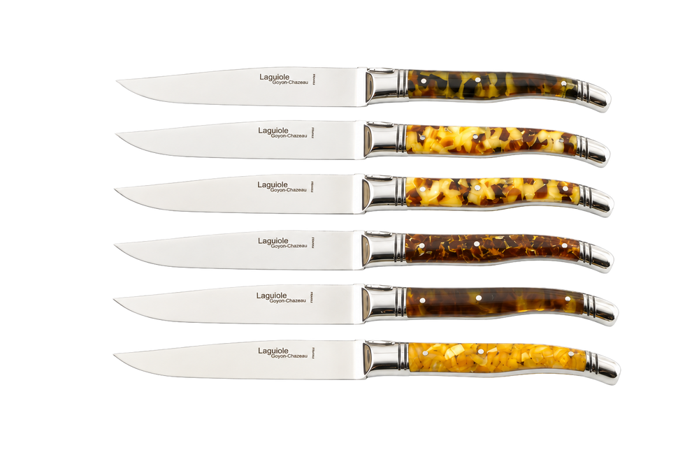 Laguiole Avantage – Nougat Handle Steak Knives Set 120mm