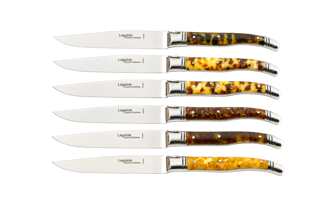 Laguiole Avantage – Nougat Handle Steak Knives Set 120mm