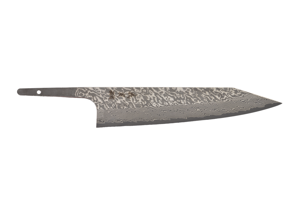 Yoshimi Kato VG10 Damascus Kiritsuke 210mm (Blade Only)