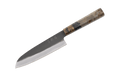 Aokitae Blue 2 Stab Epoxy Kurouchi Santoku 180mm - Kakushin