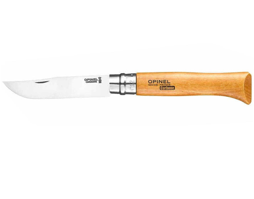 Carbon Vrn #12 Opinel Knife 120mm