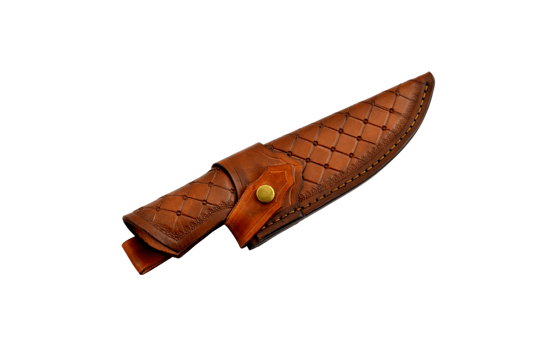 Custom Cu-Mai 52100 Stabilized Wood-2 Hunting Knife 160mm - Kakushin