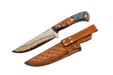 Custom Cu-Mai 52100 Stabilized Wood-4 Hunting Knife 160mm - Kakushin