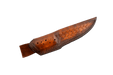 Custom Damascus 52100 Stabilized Burl Hunting Knife 145mm - Kakushin