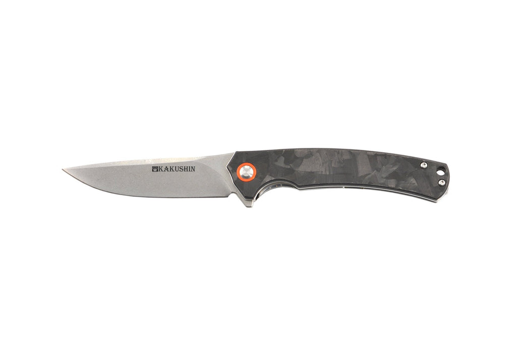 EDC Ball Bearings Carbon D2 Folding Knife 90mm - Kakushin