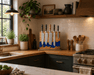 Epoxy Acacia Magnetic Knife Block - Kakushin
