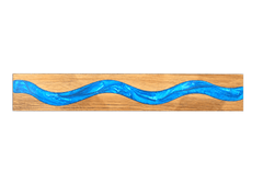 Supports magnétiques pour couteaux en acacia époxy