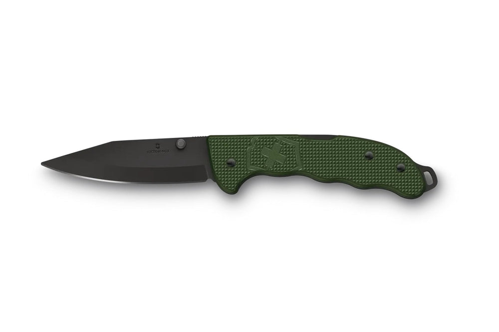 Evoke BSH Olive Alox - Victorinox Swiss Knife 100mm