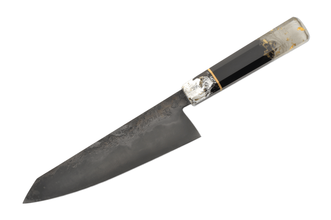 Fleur de Lys 26C3 Tsuchime Custom Epoxy Kiritsuke 192mm - Kakushin
