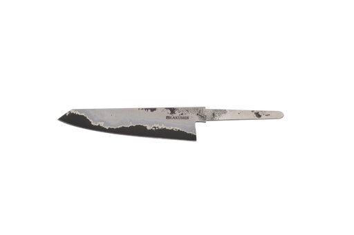 Fleur de Lys 80CRV2 Nickel Tsuchime Petty 140mm (Blade Only) - Kakushin