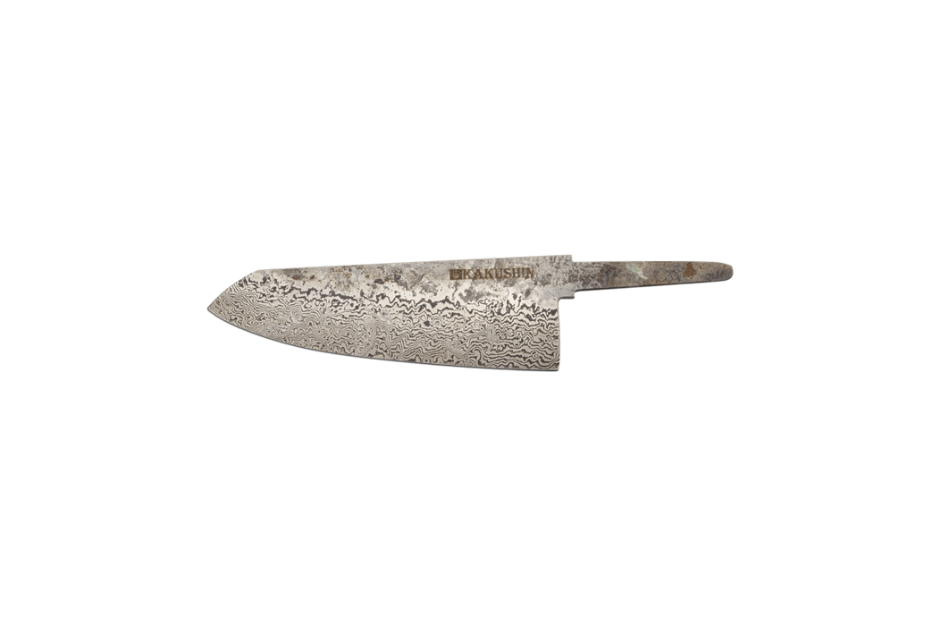 Fleur de Lys Damascus Bunka-11 145mm (Blade Only) - Kakushin