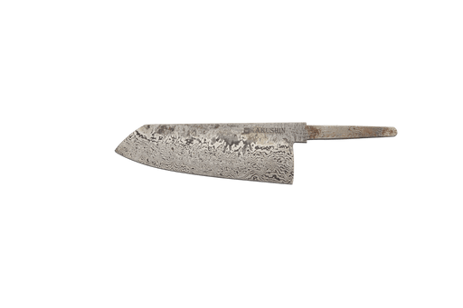 Fleur de Lys Damascus Bunka-12 150mm (Blade Only) - Kakushin