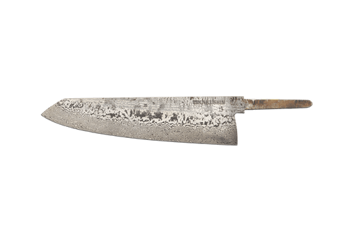 Fleur de Lys Damascus Gyuto-16 215mm (Blade Only) - Kakushin