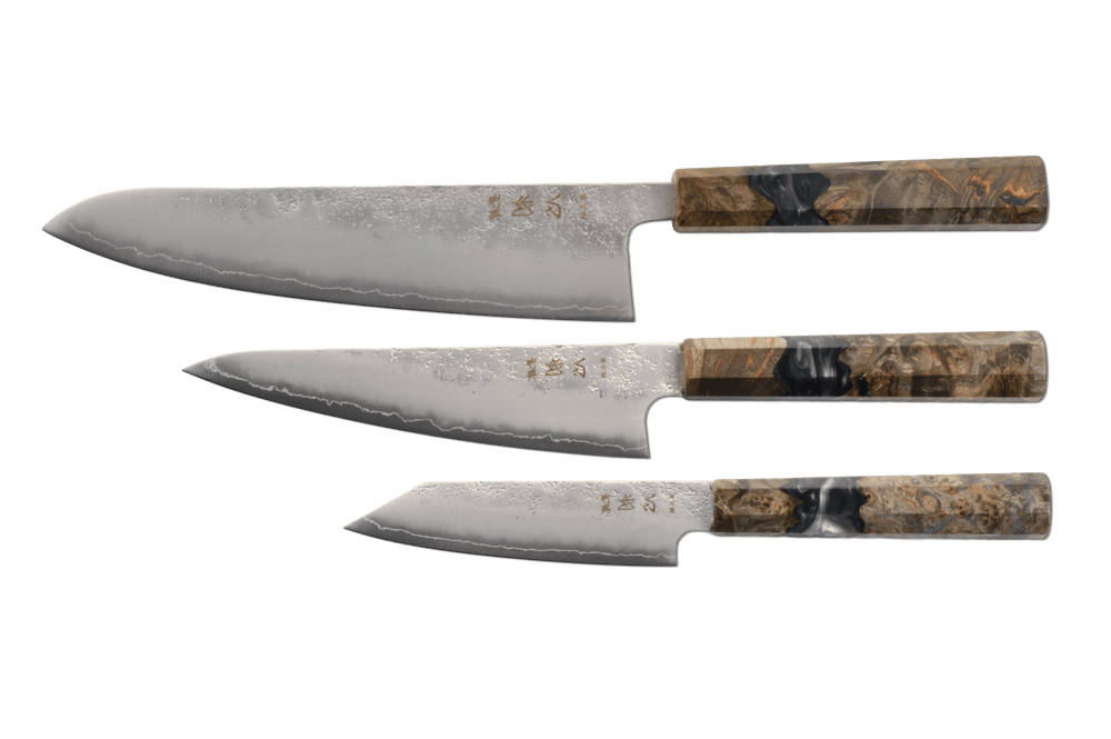 Ginrei Silver3 Nashiji Birch & Epoxy Starter Pack