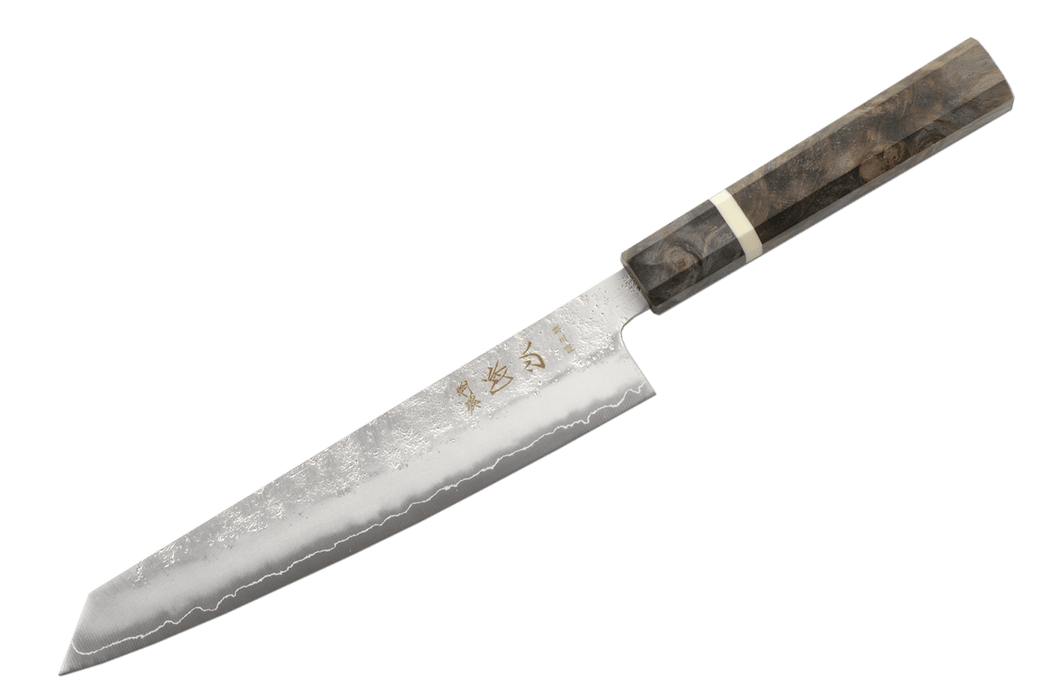 Ginrei Silver3 Nashiji Birch Kiritsuke 210mm - Kakushin
