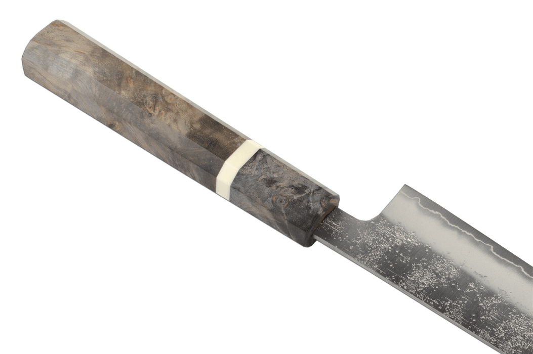 Ginrei Silver3 Nashiji Birch Kiritsuke 210mm - Kakushin