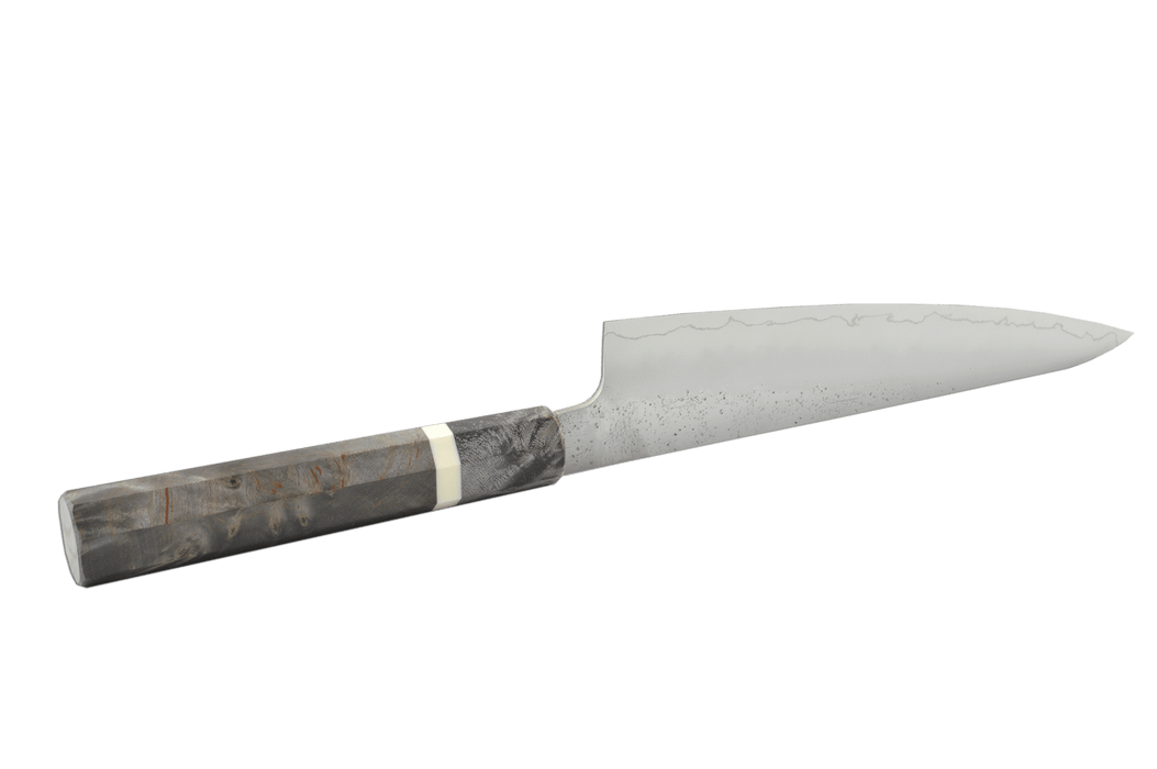 Ginrei Silver3 Nashiji Birch Ko - Santoku 150mm - Kakushin