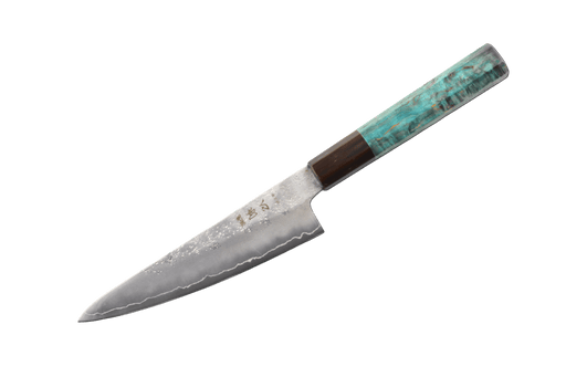 Ginrei Silver3 Nashiji Custom Ko - Santoku 150mm - Kakushin