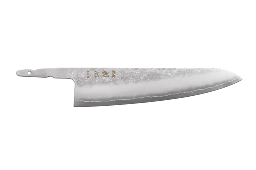 Ginrei Silver3 Nashiji Gyuto 210mm (Blade Only) - Kakushin