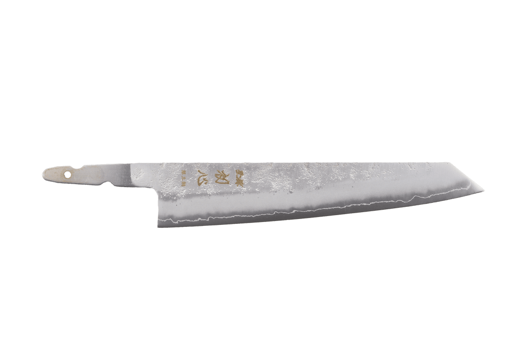 Ginrei Silver3 Nashiji Kiritsuke 210mm (Blade Only) - Kakushin