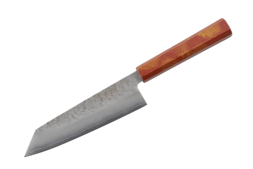 Ginrei Silver3 Nashiji Lacquered Sand-Finish Bunka 170mm - Kakushin