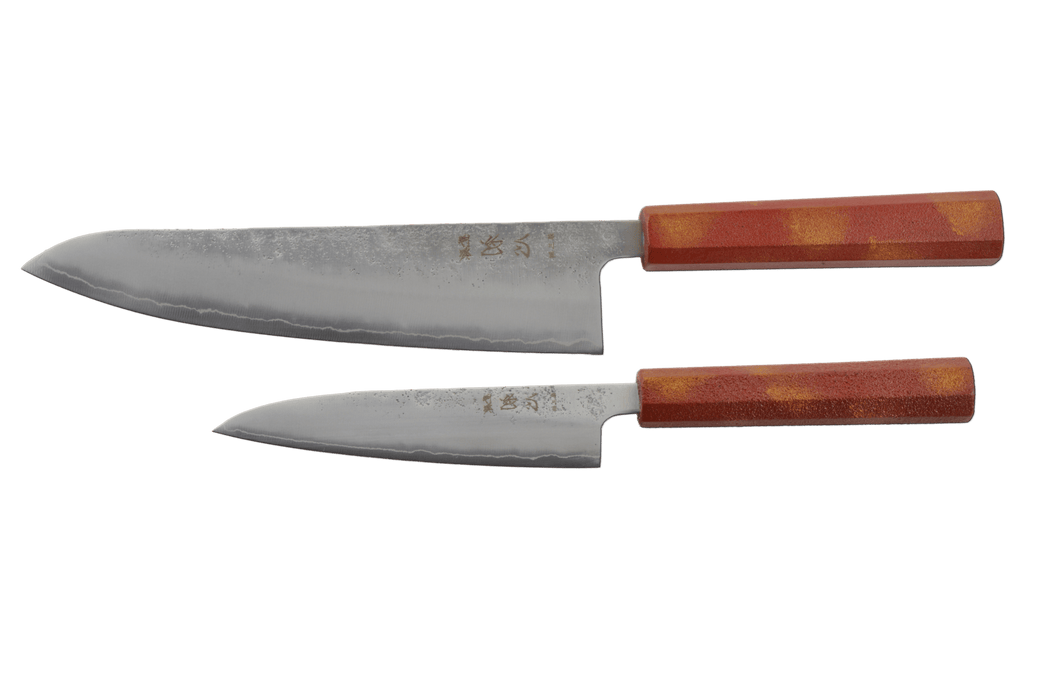 Ginrei Silver3 Nashiji Lacquered Sand-Finish Duo - Kakushin
