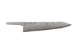 Ginsou Silver3 Nickel Damascus Kiritsuke 210mm (Blade Only) - Kakushin