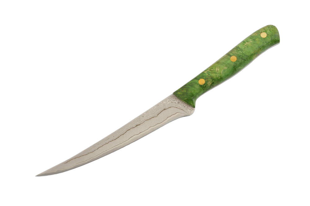 Green Goblin M390 Damascus Rigide Désosseur 180mm