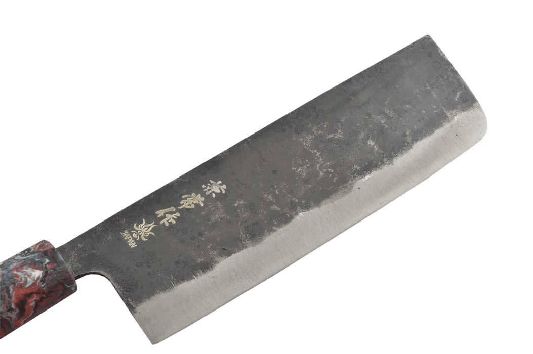 Hamatogi Custom Purple Swirl AO2 Nakiri 165mm - Kakushin