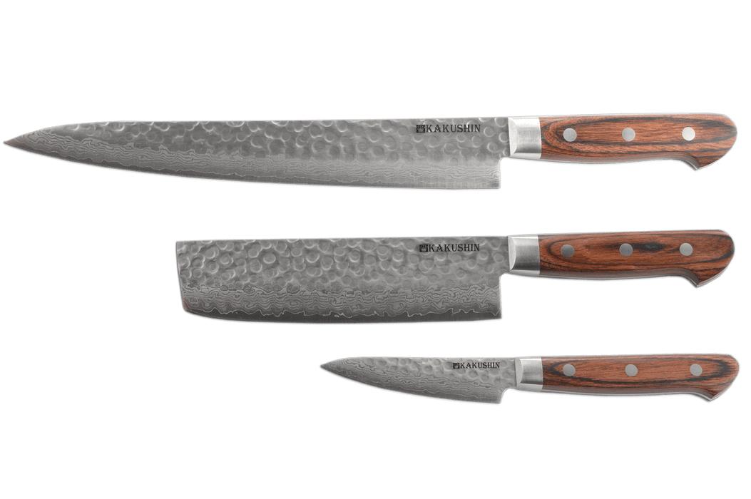 Hanmā Complete 3 - Pcs Knife Set - Kakushin