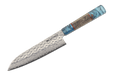 Hanmā Custom Blue Vulcan Santoku 180mm - Kakushin